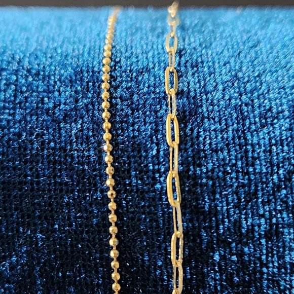Jewelry - 2 design gold bracelet